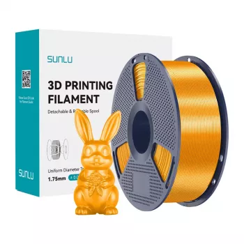 SUNLU PLA+ Silk Filament Brass 1,75 mm 1 kg