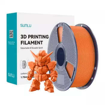 SUNLU PLA+ 2.0 Filament 1,75 mm slnečná oranžová 1 kg