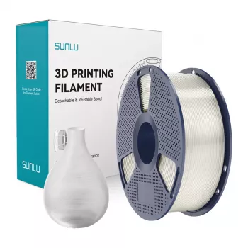 SUNLU PETG Filament 1,75 mm transparentná 1 kg