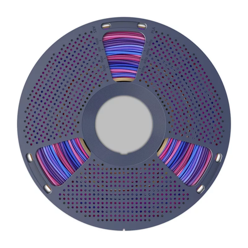 SUNLU PLA+ Silk Filament Rainbow 02 1,75 mm 1 kg