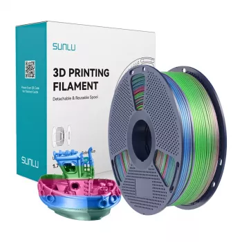 SUNLU PLA+ Silk Filament Rainbow 1,75 mm 1 kg