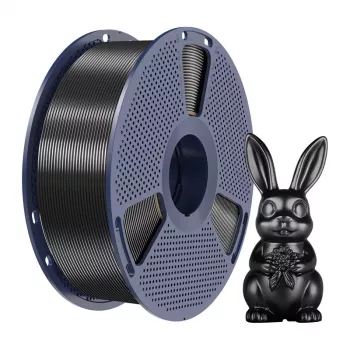 SUNLU PLA+ Silk Filament 1,75 mm čierna 1 kg