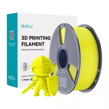 SUNLU PLA+ Filament 1,75 mm žltá 1 kg