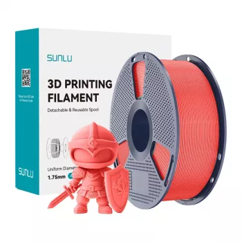 SUNLU PLA+ filament 1,75 mm višňová červená 1 kg