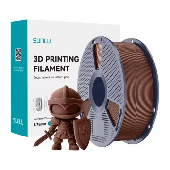 SUNLU PLA+ filament 1,75 mm Chocolate 1 kg