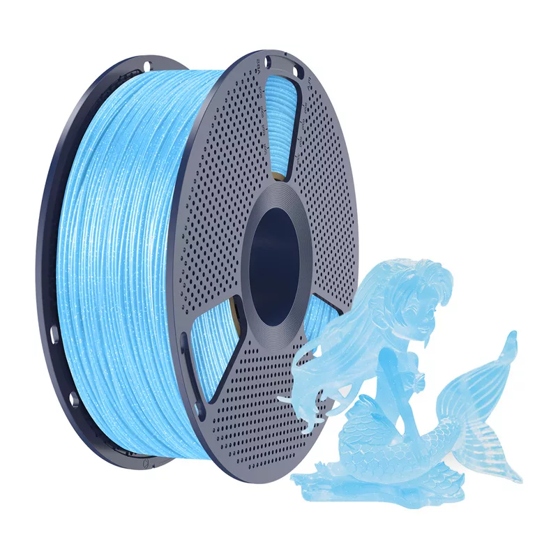 SUNLU PLA filament (Shiny Blue) 1,75 mm 1 kg