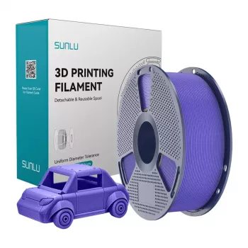 SUNLU PETG filament 1,75 mm levanduľová fialová 1 kg cievka pre FDM 3D tlačiarne