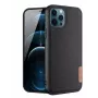 Dux Ducis Fino Case pre Apple iPhone 12 Pro Max, nylonový materiál, čierna