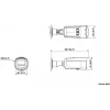 Hikvision DS-2CD2T83G2-2LI(2.8mm) 8MP AcuSense Bullet IP kamera s Dual Light
