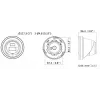 Hikvision DS-2CD23123G2-LIS2UY/SL(2.8mm) 12MP IP kamera, čierna