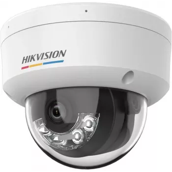Hikvision DS-2CD1147G3-LIU(2.8mm) 4MP IP kamera so vstavaným mikrofónom, 2,8mm objektívom s pevnou ohniskovou vzdialenosťou, IR a bielym svetlom, IP67, IK10