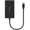 ORICO Mini DisplayPort na HDMI, VGA, DVI adaptér (čierny)
