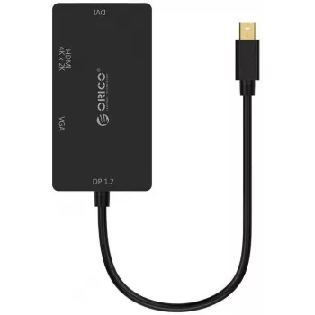 ORICO Mini DisplayPort na HDMI, VGA, DVI adaptér (čierny)