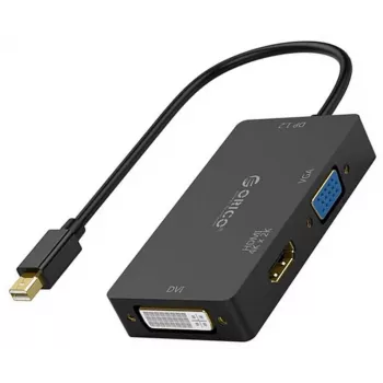 ORICO Mini DisplayPort na HDMI, VGA, DVI adaptér (čierny)