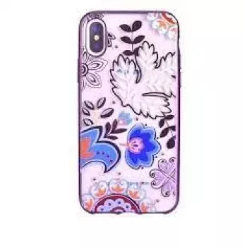 Devia Apple iPhone X Crystal Blossom puzdro Rose Gold