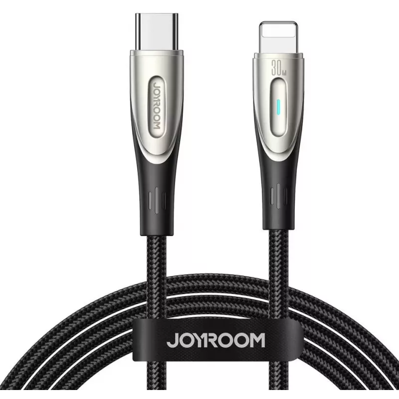Joyroom Star-Light Series SA27-CL3 USB-C na Lightning kábel 30W 1,2m čierny