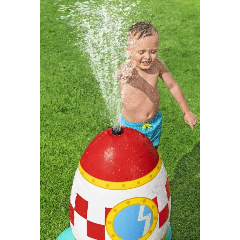 Bestway nafukovacia raketová vodná fontána 64 x 61 x 102 cm
