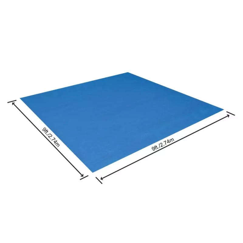 Bestway Flowclear podložka pod bazén 274 x 274 cm modrá
