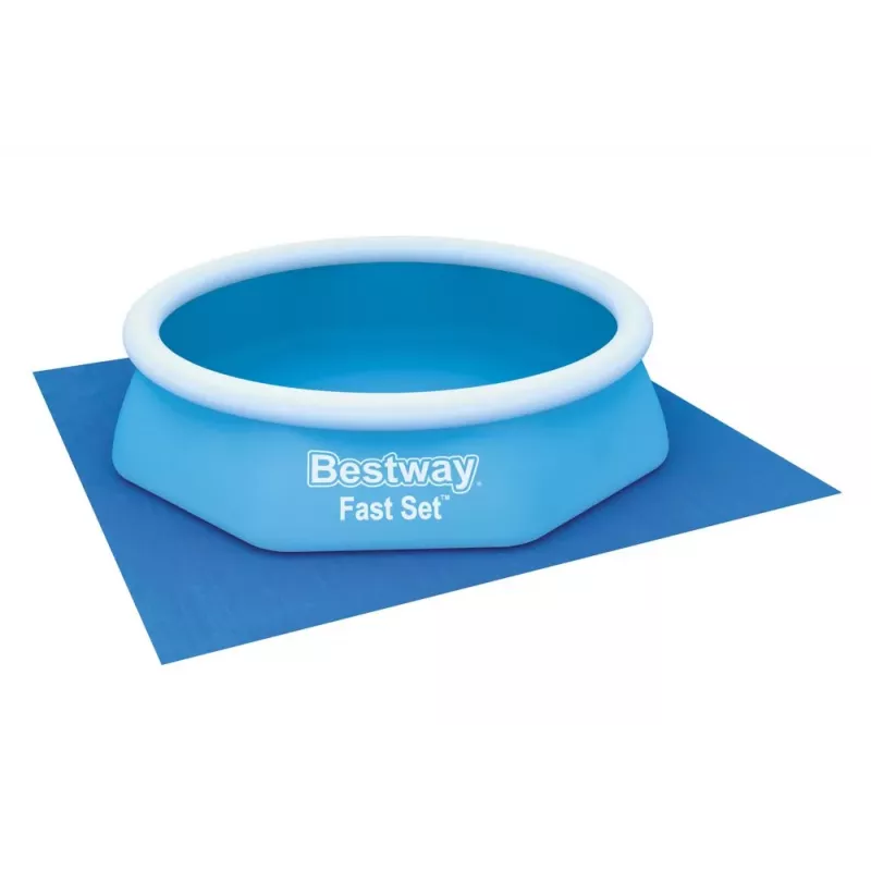 Bestway Flowclear podložka pod bazén 274 x 274 cm modrá