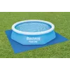 Bestway Flowclear podložka pod bazén 274 x 274 cm modrá