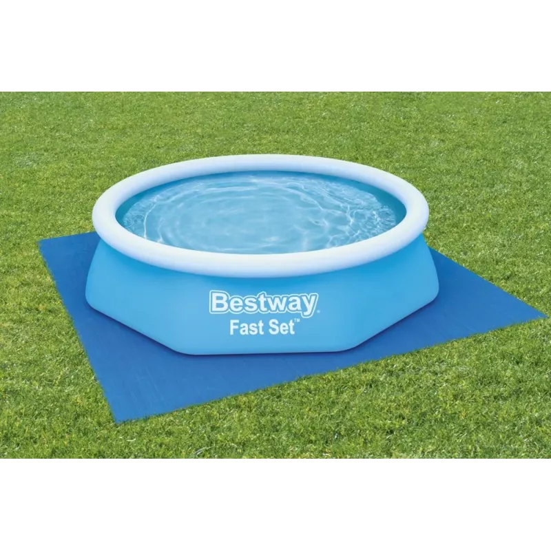 Bestway Flowclear podložka pod bazén 274 x 274 cm modrá