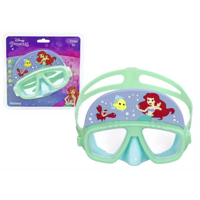 Disney Bestway 9103D Little Mermaid mätová plavecká maska