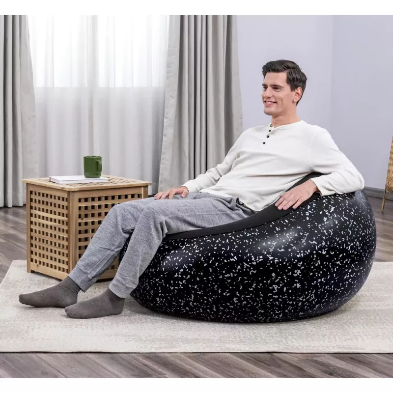 Bestway nafukovacie kreslo čierne Inflate A Chair 75153