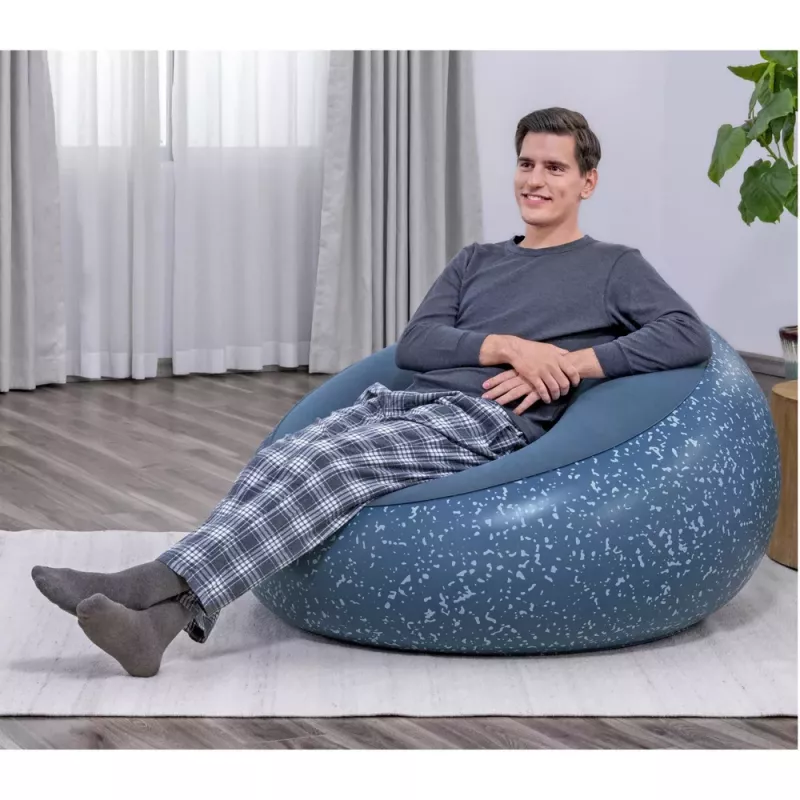 Bestway nafukovacie kreslo modré Inflate A Chair 75154