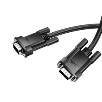 Hoco US11 VGA samec na VGA samec HD dátový kábel (2m) čierny