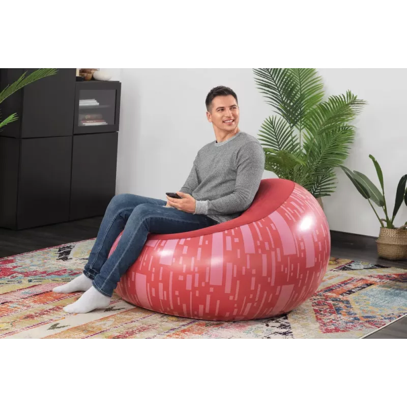 Bestway Comfort Cruiser nafukovacie kreslo červené