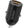 ORICO MR-30-2C-BK-EP 30W duálna USB-C nabíjačka do auta, čierna