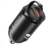 ORICO MR-30-2C-BK-EP 30W duálna USB-C nabíjačka do auta, čierna