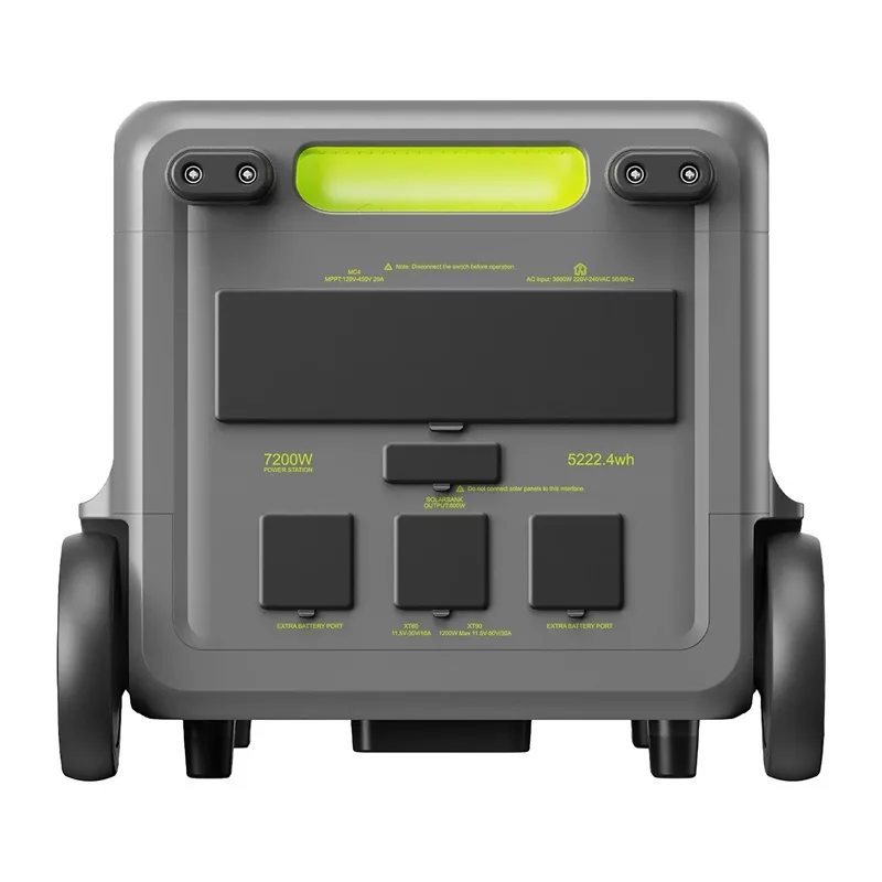 FOSSIBOT F7200 7200W Nabíjacia stanica (zelená)
