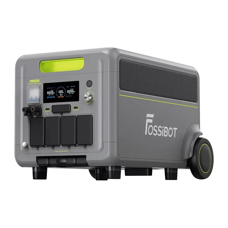 FOSSIBOT F7200 7200W Nabíjacia stanica (zelená)