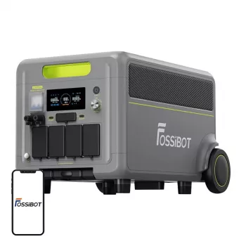 FOSSIBOT F7200 7200W Nabíjacia stanica (zelená)