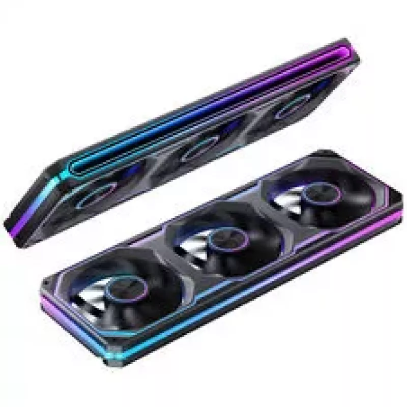 Jonsbo XA-360 Sada ventilátorov, PWM, ARGB, 360 mm, čierna
