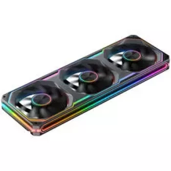 Jonsbo XA-360 Sada ventilátorov, PWM, ARGB, 360 mm, čierna