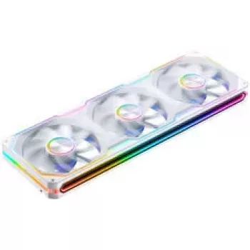 Jonsbo XA-360 Reverse Blade PWM ARGB 360mm biely PC skriňový ventilátor balenie 3 ks