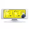 Jonsbo DS339 Mini Display 3,39 palcový IPS displej USB-C biely