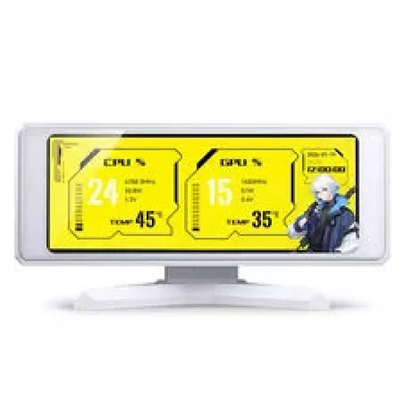 Jonsbo DS339 Mini Display 3,39 palcový IPS displej USB-C biely