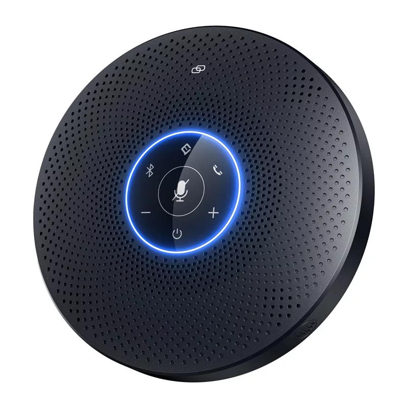 EMEET OfficeCore M2 Max konferenčný reproduktor - 8-mikrofónové pole, 360° snímanie, USB-C/Bluetooth 5.0, 24h batéria, Daisy Chain