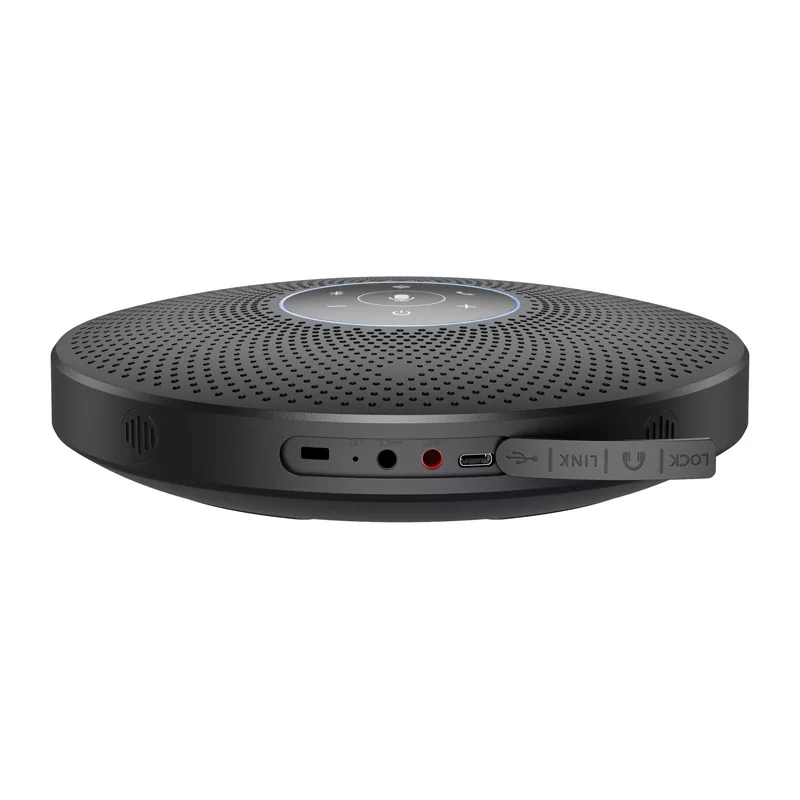 EMEET OfficeCore M2 Max konferenčný reproduktor - 8-mikrofónové pole, 360° snímanie, USB-C/Bluetooth 5.0, 24h batéria, Daisy Chain
