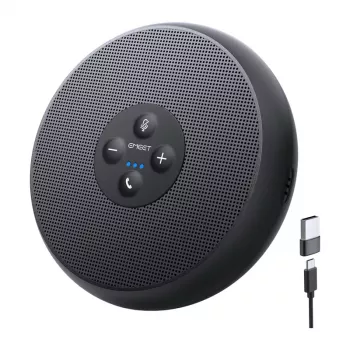 EMEET OfficeCore M1A konferenčný reproduktor - USB-C & Bluetooth 5.0, AI potlačenie šumu, 360° snímanie hlasu