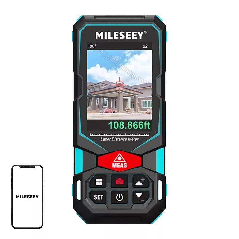 Mileseey S7 laserový diaľkomer so 100m kamerou