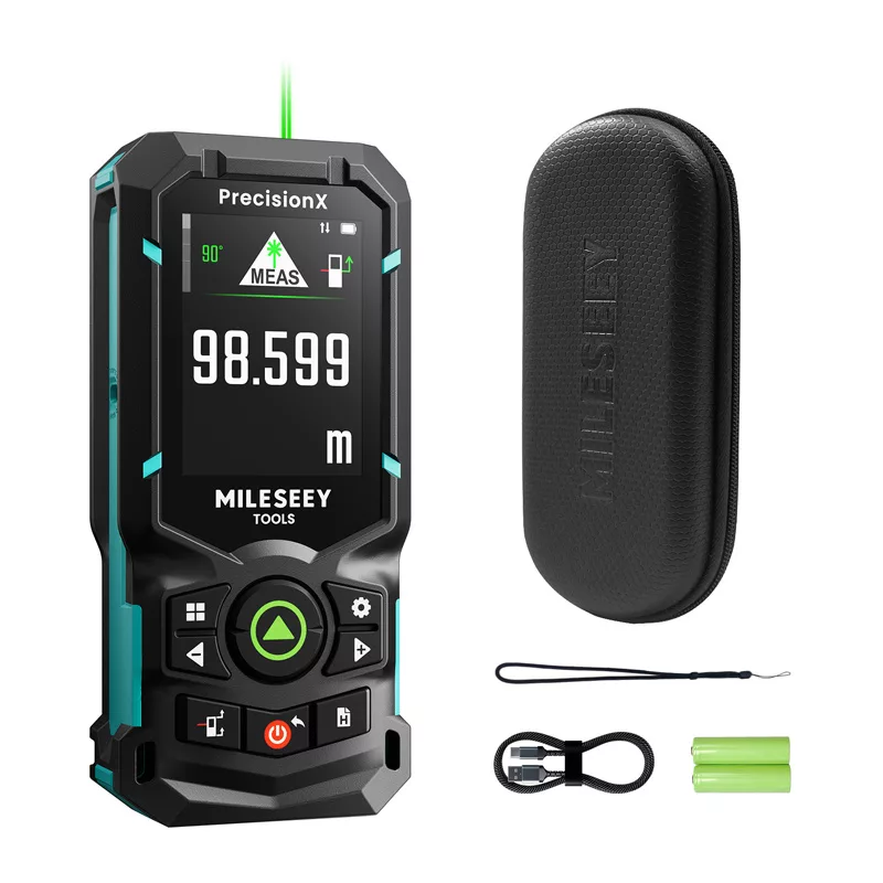 Mileseey S50 laserový diaľkomer 50m ±2mm IP54