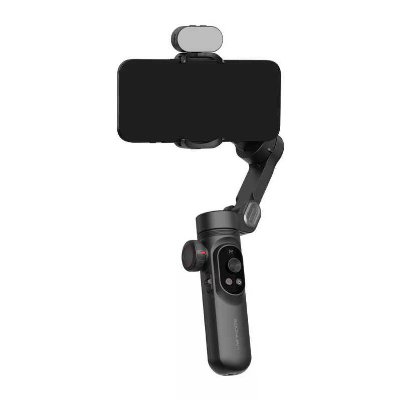 AOCHUAN X Pro gimbal s RGB osvetlením (čierna)
