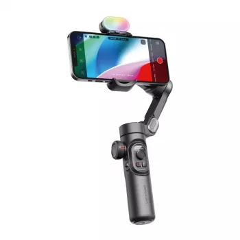 AOCHUAN XE gimbal s RGB osvetlením (čierna)