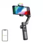 AOCHUAN XE gimbal s RGB osvetlením (čierna)