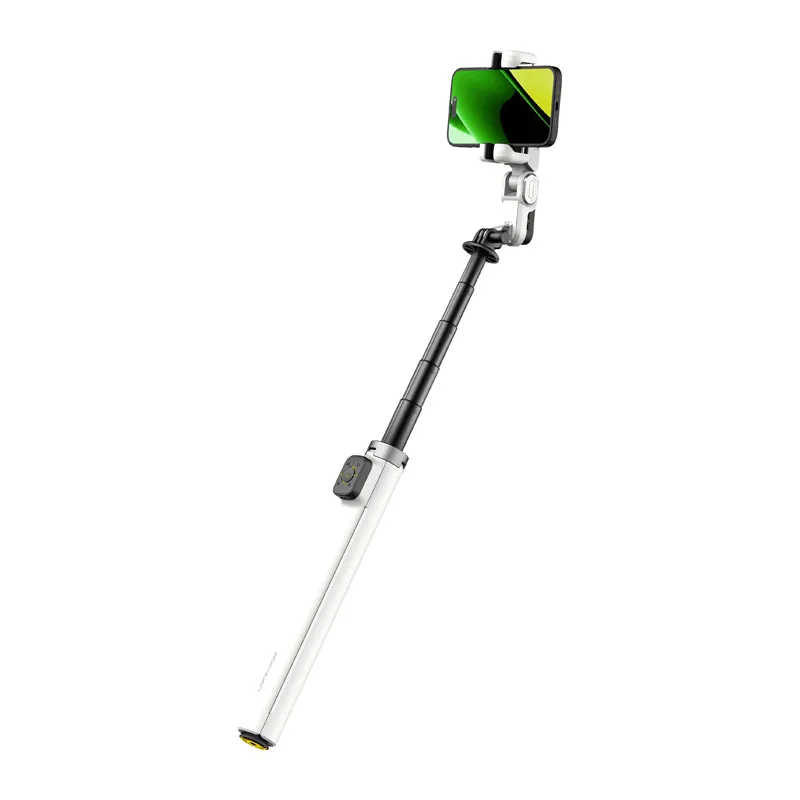 AOCHUAN M3 Pro gimbal s RGB osvetlením (biela)