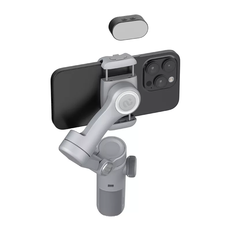 AOCHUAN X Pro gimbal s RGB osvetlením (sivá)